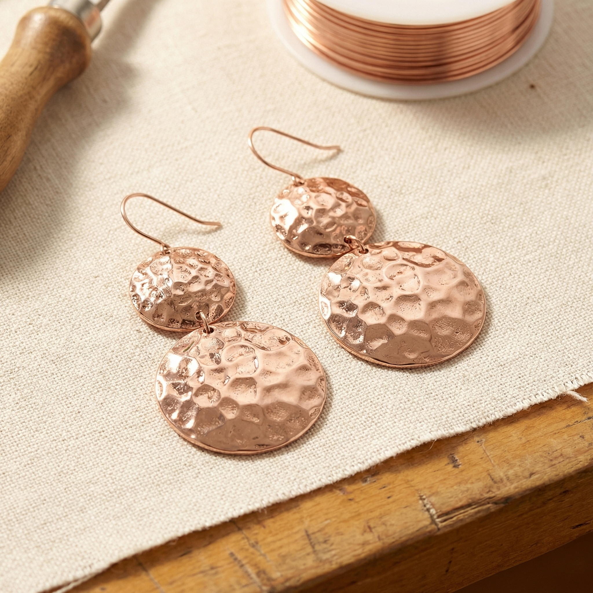 Caldwell Solstice Copper Earrings