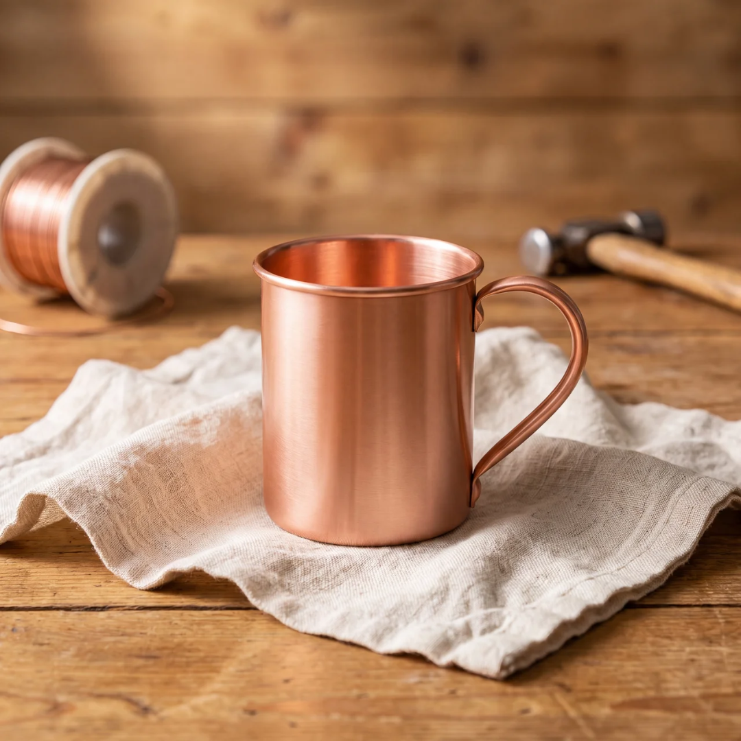 Caldwell Copper Plain Mug 400ml