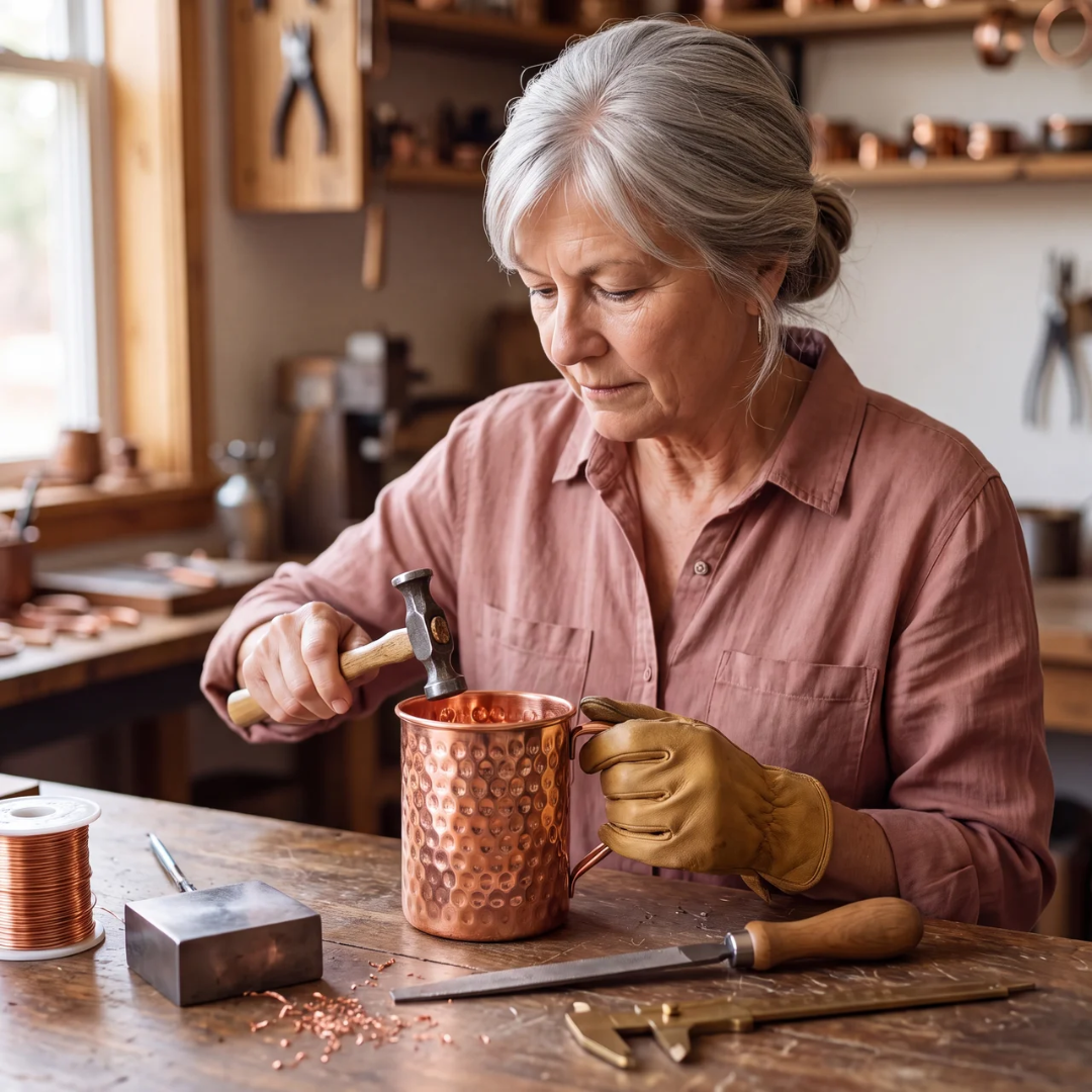 Caldwell Copper Mug 400ml