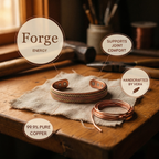 Vera's Forge Copper Bracelet