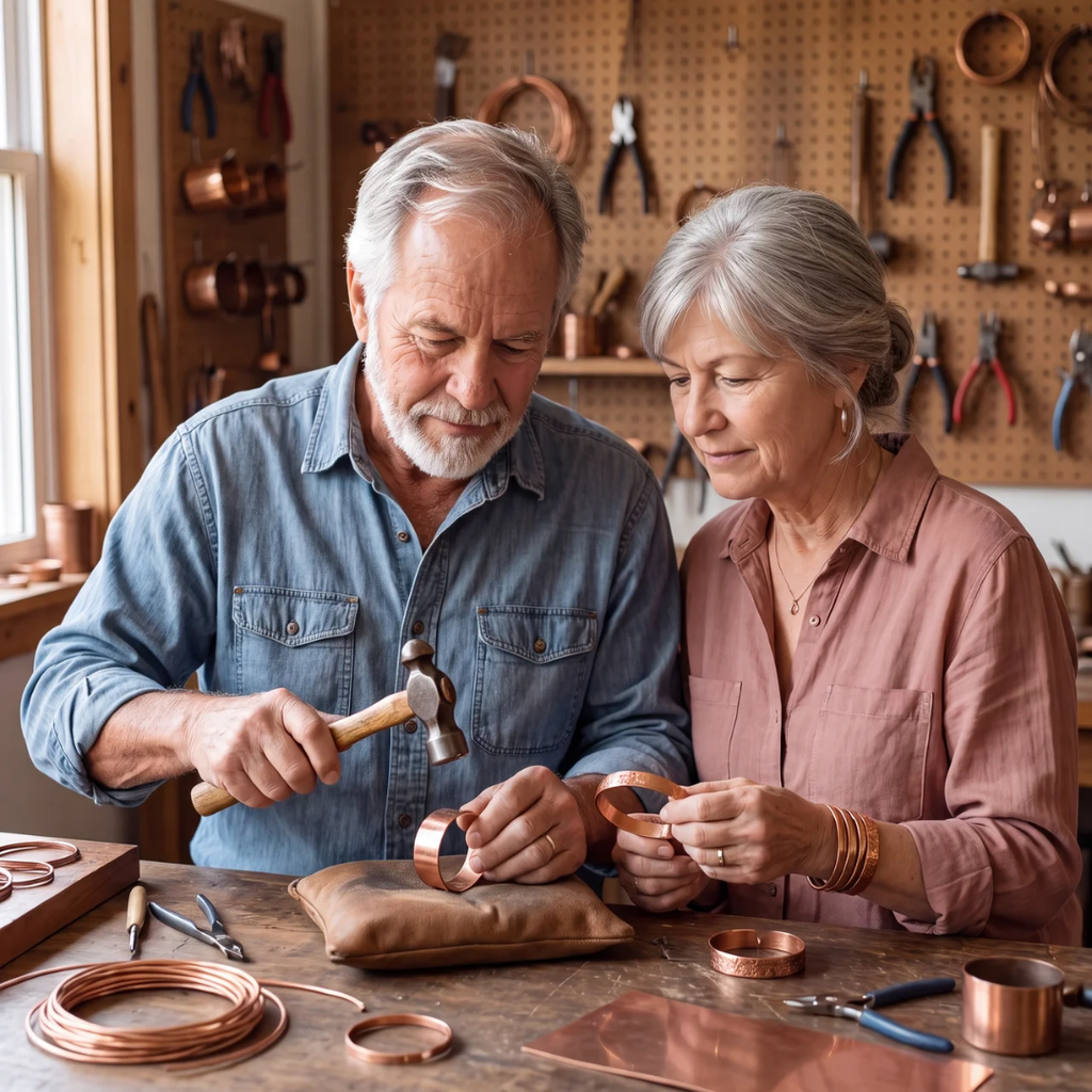 Caldwell Grit Men's Copper Bracelet