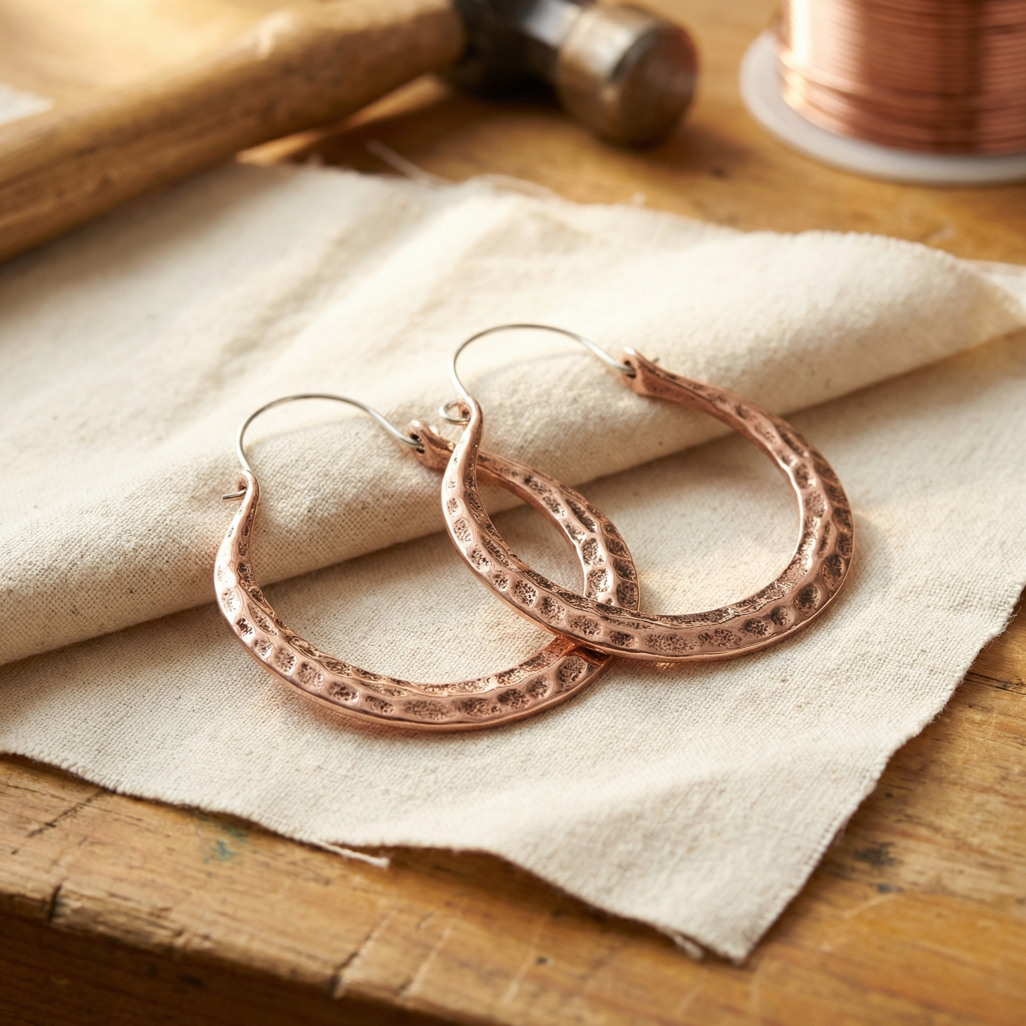 Caldwell Ember Copper Earrings