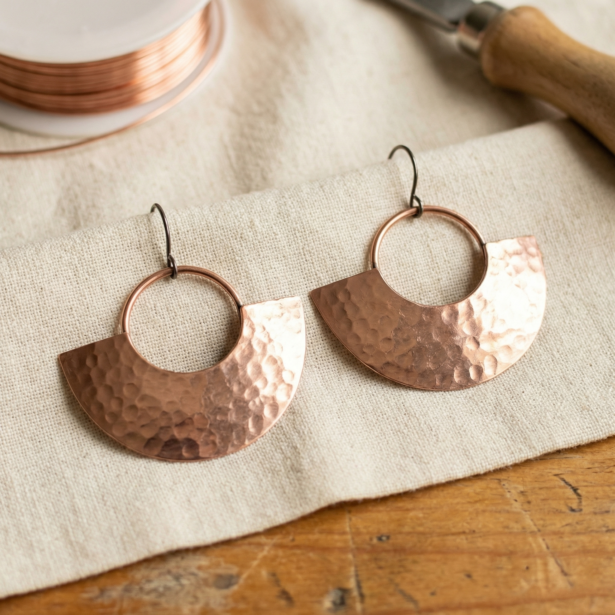 Caldwell Sol Copper Earrings