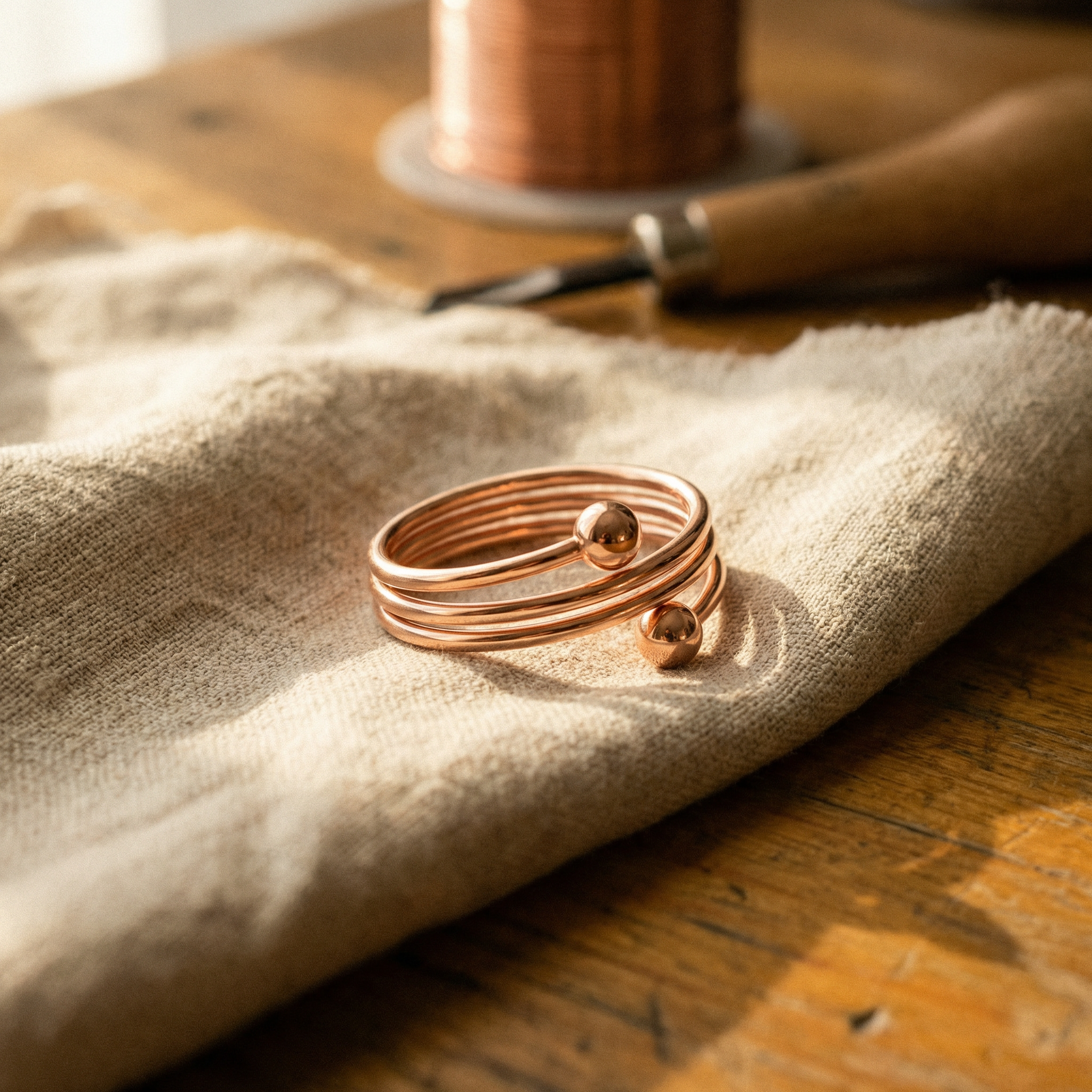 Caldwell Silt Copper Ring