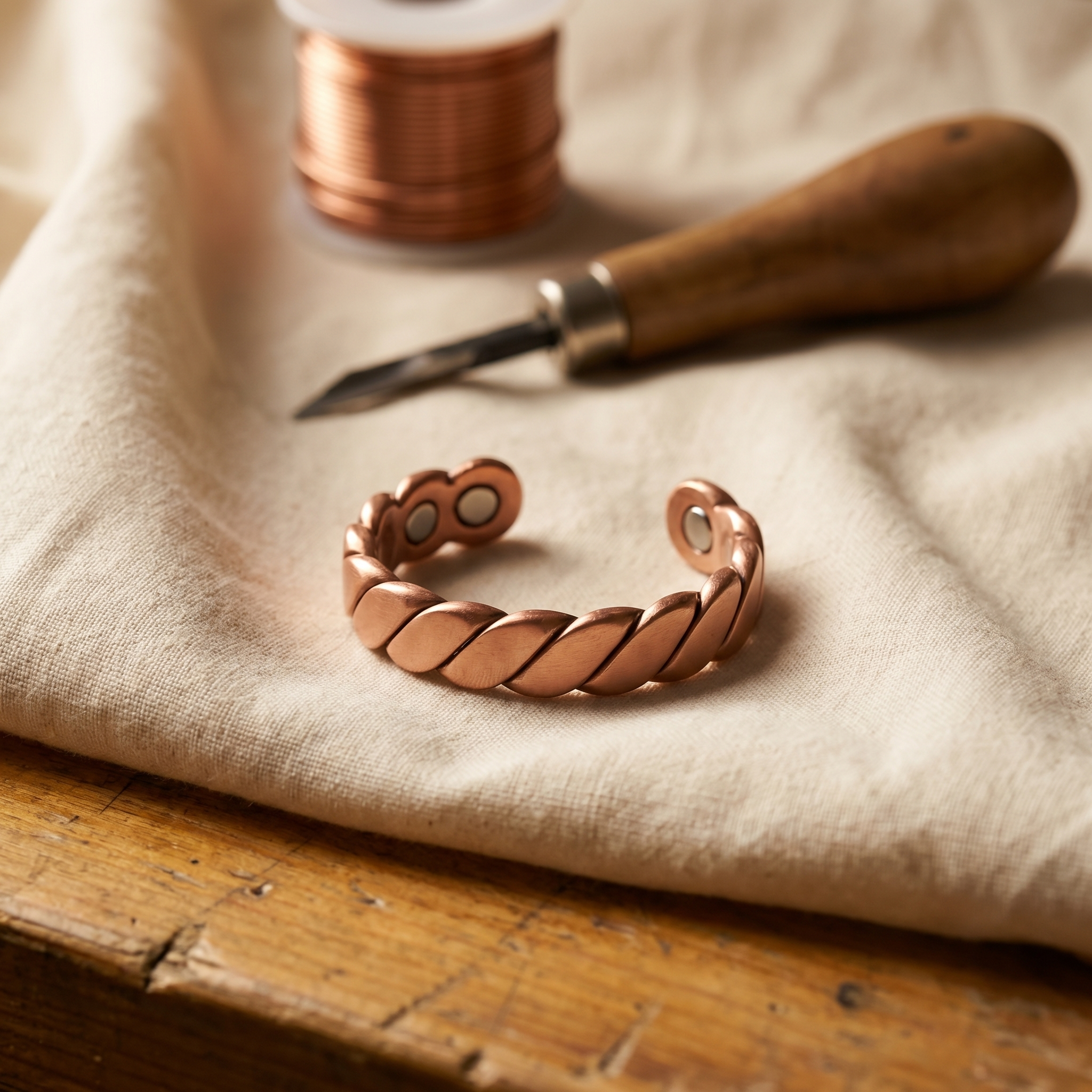 Caldwell Knap Copper Ring