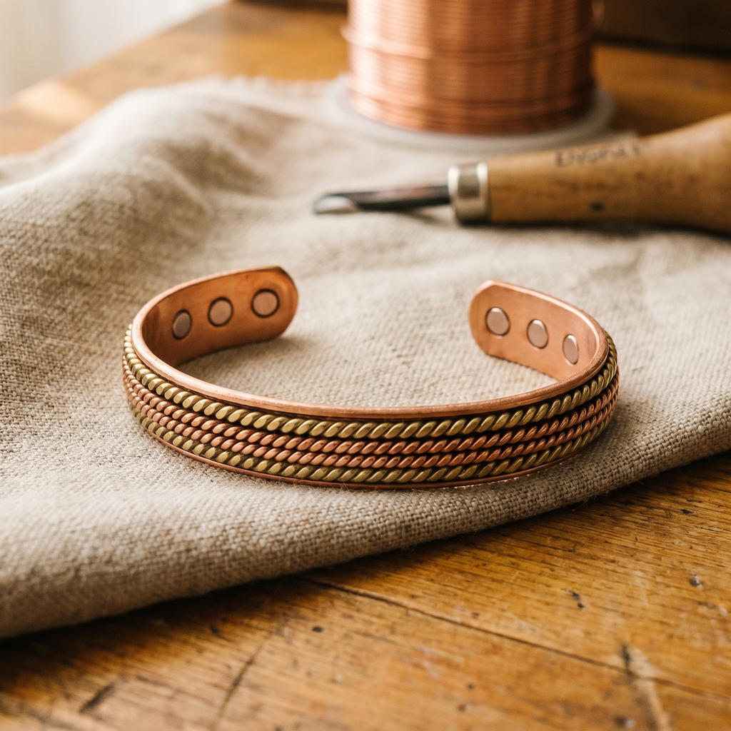 Vera's Forge Copper Bracelet