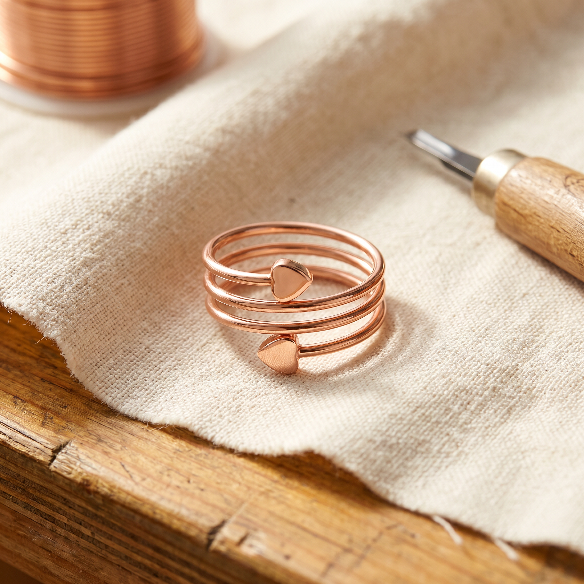 Caldwell Haven Copper Ring