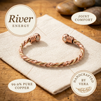 Vera's River Copper Bracelet